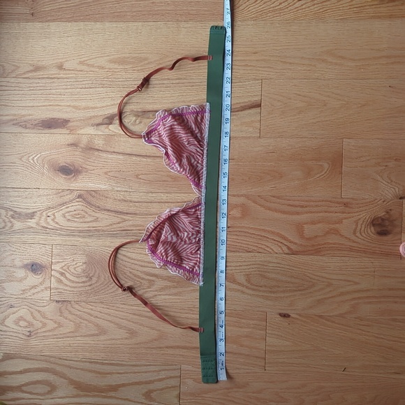 Love Stories. 'Reggipetto' Zebra Print Tulle Bralette. *** See Pics for Sizing. - Picture 9 of 9